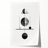 Modern Dining Room Wall Art – Minimalist Geometric Balance Print