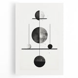 Modern Dining Room Wall Art – Minimalist Geometric Balance Print
