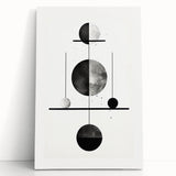 Modern Dining Room Wall Art – Minimalist Geometric Balance Print