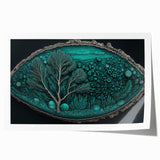 Nature-Inspired Abstract Living Room Wall Art – Large Canvas Print