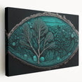 Nature-Inspired Abstract Living Room Wall Art – Large Canvas Print