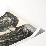 Expressionist Art - The Brooch, Eva Mudocci (1903) Wall Art Print