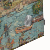 Impressionist Harbor Scene Wall Art - Prendergast's Marblehead Harbor Print