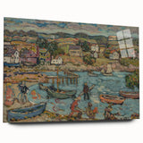 Impressionist Harbor Scene Wall Art - Prendergast's Marblehead Harbor Print