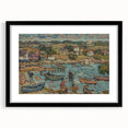 Impressionist Harbor Scene Wall Art - Prendergast's Marblehead Harbor Print