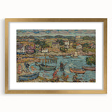 Impressionist Harbor Scene Wall Art - Prendergast's Marblehead Harbor Print