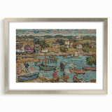 Impressionist Harbor Scene Wall Art - Prendergast's Marblehead Harbor Print