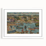 Impressionist Harbor Scene Wall Art - Prendergast's Marblehead Harbor Print
