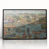 Impressionist Harbor Scene Wall Art - Prendergast's Marblehead Harbor Print
