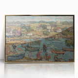 Impressionist Harbor Scene Wall Art - Prendergast's Marblehead Harbor Print