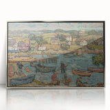 Impressionist Harbor Scene Wall Art - Prendergast's Marblehead Harbor Print