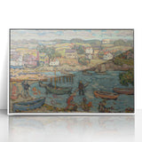 Impressionist Harbor Scene Wall Art - Prendergast's Marblehead Harbor Print