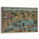 Impressionist Harbor Scene Wall Art - Prendergast's Marblehead Harbor Print