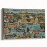 Impressionist Harbor Scene Wall Art - Prendergast's Marblehead Harbor Print