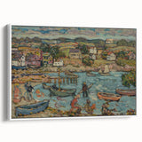 Impressionist Harbor Scene Wall Art - Prendergast's Marblehead Harbor Print
