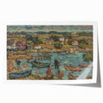 Impressionist Harbor Scene Wall Art - Prendergast's Marblehead Harbor Print