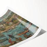 Impressionist Harbor Scene Wall Art - Prendergast's Marblehead Harbor Print