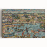 Impressionist Harbor Scene Wall Art - Prendergast's Marblehead Harbor Print