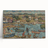Impressionist Harbor Scene Wall Art - Prendergast's Marblehead Harbor Print