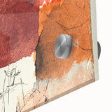 Abstract Composition Modern Art - Vibrant Colors and Geometric Style