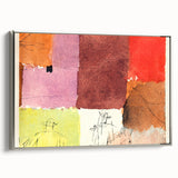 Abstract Composition Modern Art - Vibrant Colors and Geometric Style