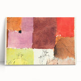 Abstract Composition Modern Art - Vibrant Colors and Geometric Style