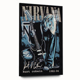 Nirvana Poster - Classic Retro Wall Art for Music Lovers