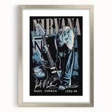 Nirvana Poster - Classic Retro Wall Art for Music Lovers