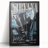 Nirvana Poster - Classic Retro Wall Art for Music Lovers