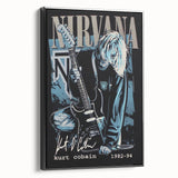 Nirvana Poster - Classic Retro Wall Art for Music Lovers
