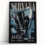 Nirvana Poster - Classic Retro Wall Art for Music Lovers