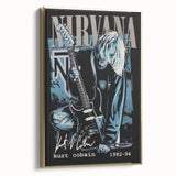 Nirvana Poster - Classic Retro Wall Art for Music Lovers