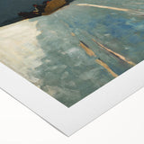 Realism Winter Landscape Art Print - Sleigh Ride by Winslow Homer