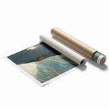 Realism Winter Landscape Art Print - Sleigh Ride by Winslow Homer