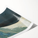 Realism Winter Landscape Art Print - Sleigh Ride by Winslow Homer