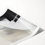 Framed Dining Room Prints – Abstract Neutral Black & Gray Art