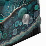 Organic Abstract Living Room Wall Art – Large Canvas & Framed Print