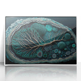 Organic Abstract Living Room Wall Art – Large Canvas & Framed Print