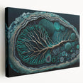 Organic Abstract Living Room Wall Art – Large Canvas & Framed Print