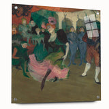 Impressionist Dance Scene Wall Art - Toulouse-Lautrec's Bolero Print