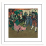 Impressionist Dance Scene Wall Art - Toulouse-Lautrec's Bolero Print