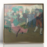 Impressionist Dance Scene Wall Art - Toulouse-Lautrec's Bolero Print