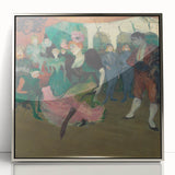 Impressionist Dance Scene Wall Art - Toulouse-Lautrec's Bolero Print