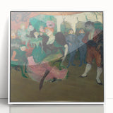 Impressionist Dance Scene Wall Art - Toulouse-Lautrec's Bolero Print