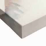 Abstract Minimalist Modern Art - Geometric Shapes with Bold Red Accent