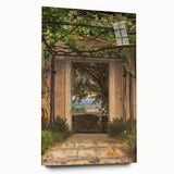 Realism Garden Archway Art Print - Verdant View by Eckersberg