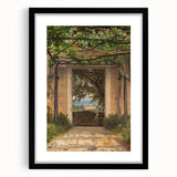 Realism Garden Archway Art Print - Verdant View by Eckersberg