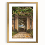 Realism Garden Archway Art Print - Verdant View by Eckersberg