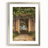 Realism Garden Archway Art Print - Verdant View by Eckersberg