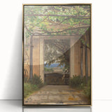 Realism Garden Archway Art Print - Verdant View by Eckersberg